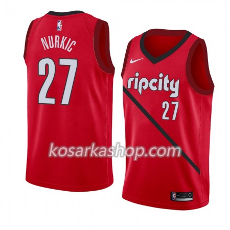 Dres Portland Trail Blazers Jusuf Nurkic 27 Nike 2018-19 Crvena Swingman